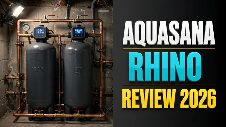 Aquasana Rhino whole-house twin-tank water filtration system — review 2026