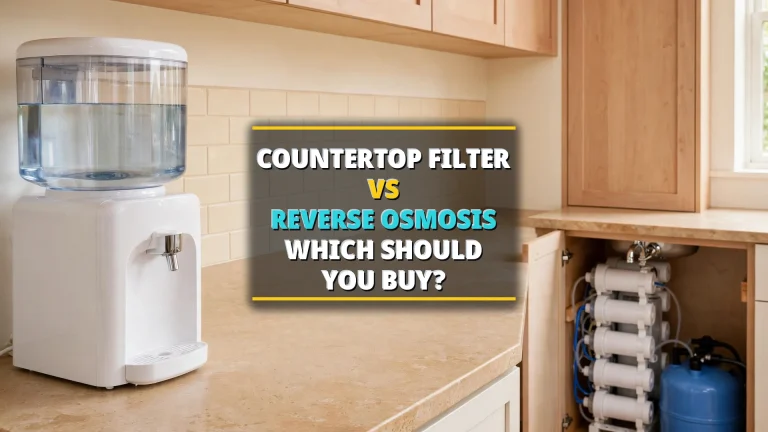 Countertop water filters vs RO 2026 comparison