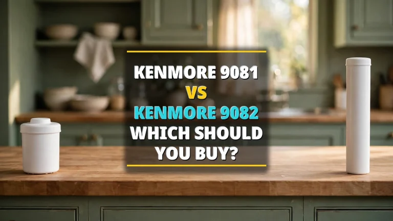 Kenmore 9081 vs 9082 refrigerator filter comparison with baked-in headline