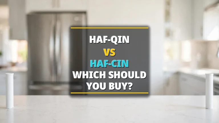 HAF-QIN vs HAF-CIN 2026: two unlabeled slim filter cartridges with baked-in headline